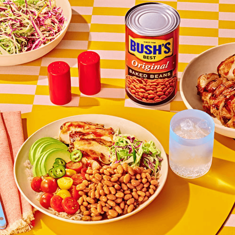 Barbecue Chicken Rice Bowls - Bush's