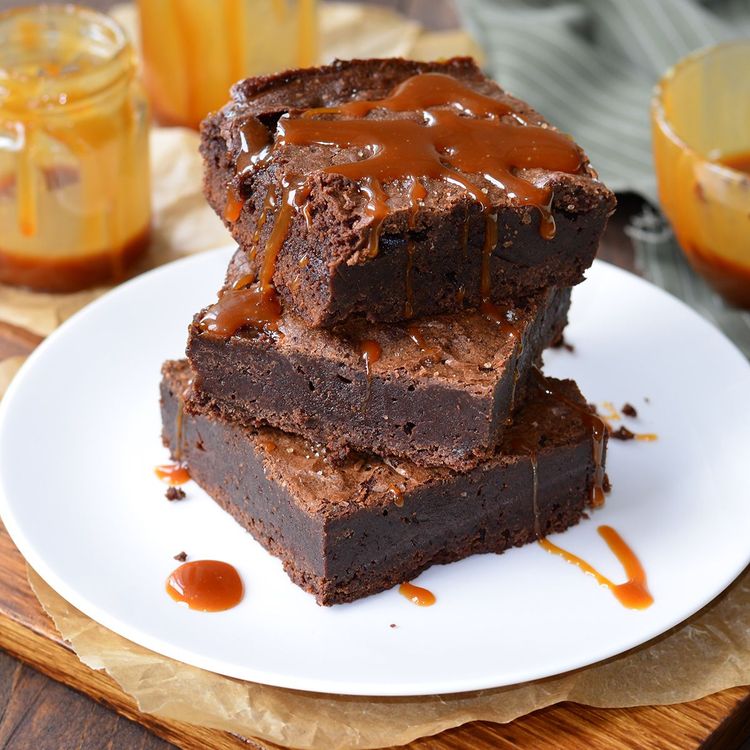 Caramel Brownies – Urban Meadow