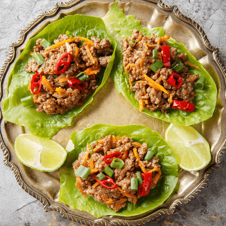 Beef Lettuce Wraps - Urban Meadow