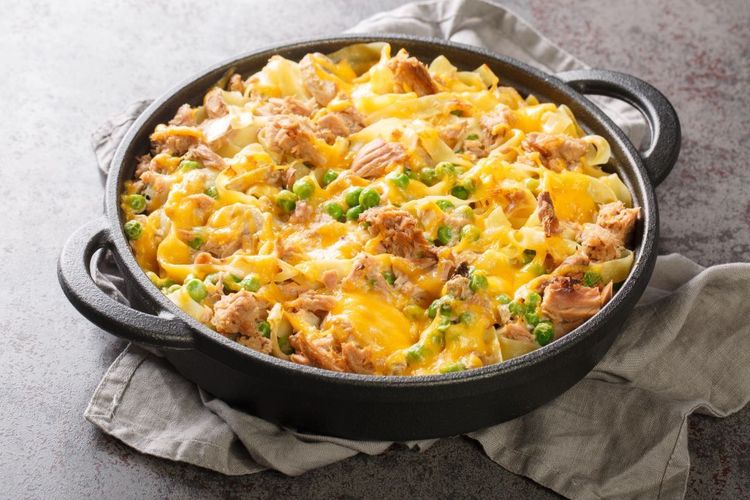 Buffalo Chicken Pasta Bake		