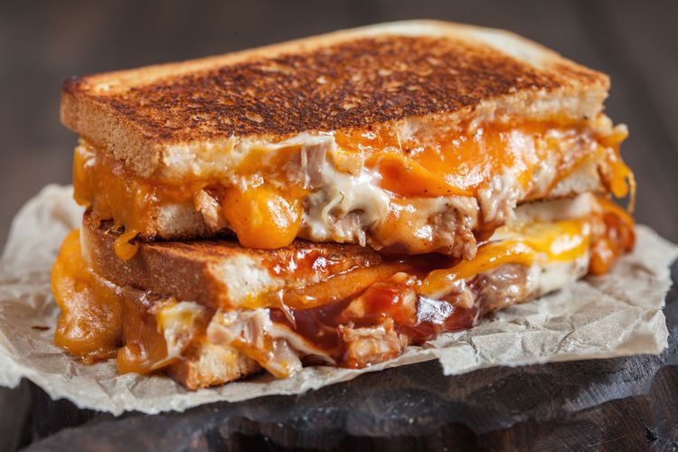 Buffalo Wing Grilled Cheese