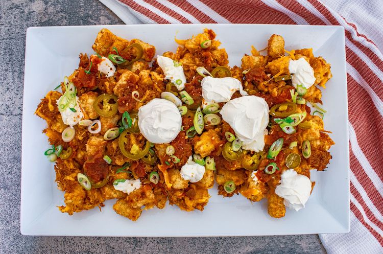 Tater Tot Loaded Nachos "Totchos"