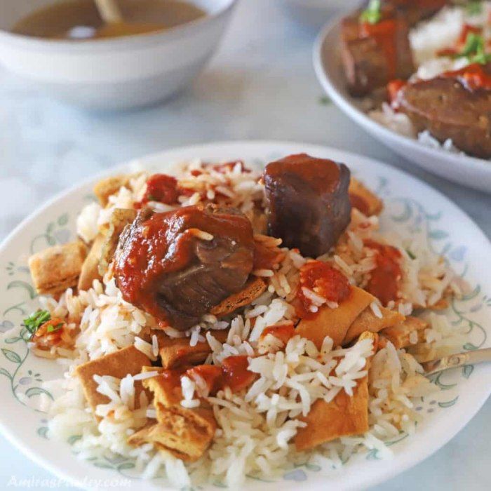 Egyptian Fatteh Recipe | undefined | undefined