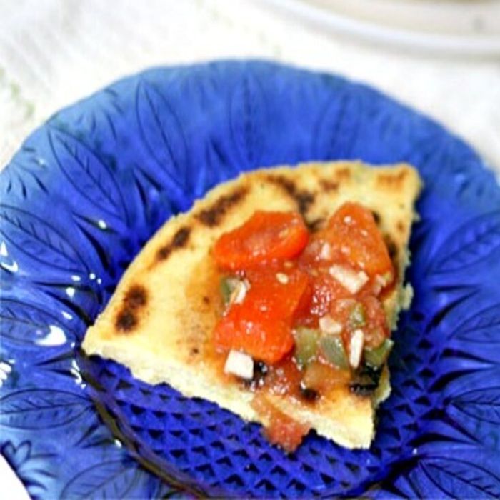 Algerian Bouzgene Berber Bread with Roasted Pepper Sauce Recipe | undefined | undefined