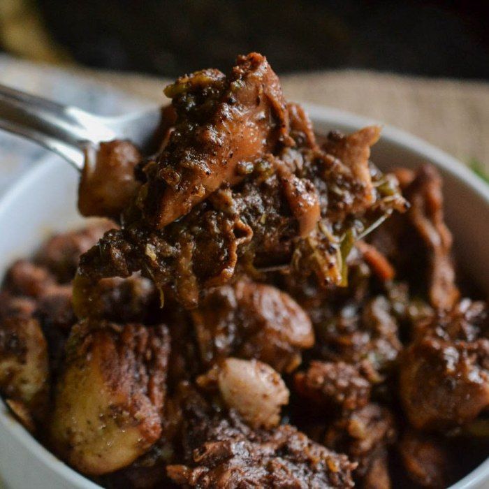 Brown Stew Chicken Recipe | undefined | undefined