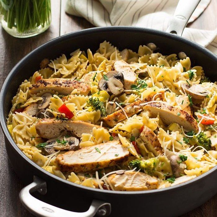 Chicken Alfredo Primavera Recipe | undefined | undefined
