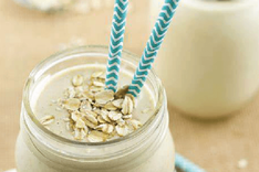 Banana Oatmeal Breakfast Smoothie