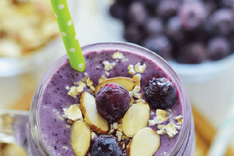 Blueberry Almond Smoothie