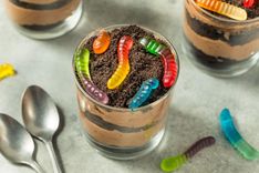 Creepy Crawlers Pudding 