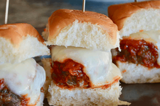 Italian Meatball Sliders
