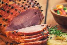 Pineapple Ginger Glazed Ham