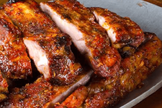 Pineapple Teriyaki Pork Spare Ribs