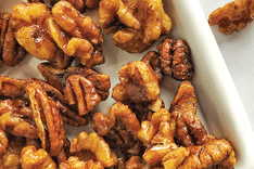 Pumpkin Spiced Candied Nuts