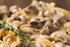 Slow Cooker Beef Stroganoff