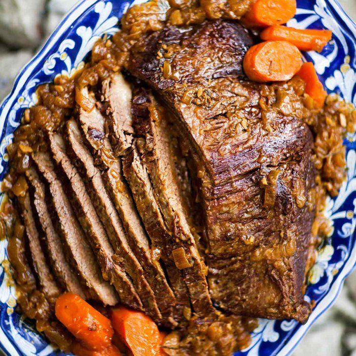 Beef Brisket Pot Roast Recipe | undefined | undefined